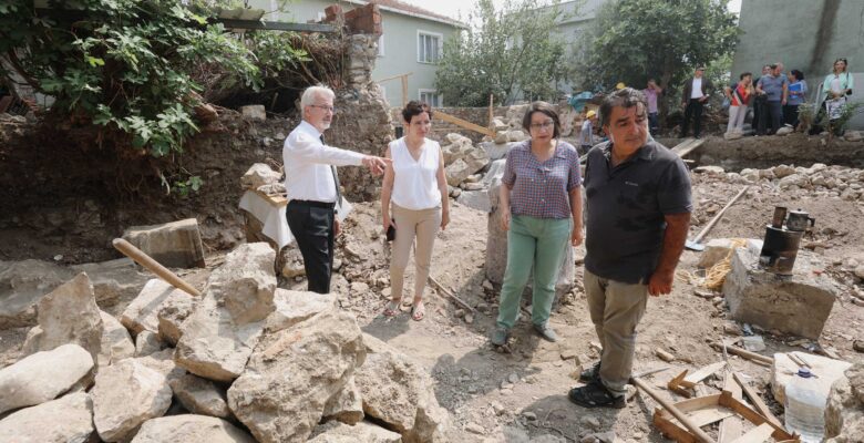 Gölyazı’nın antik dokusu gün yüzüne çıkıyor