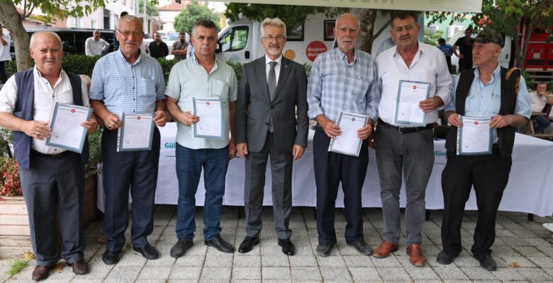 Gökçe’de tapu sevinci