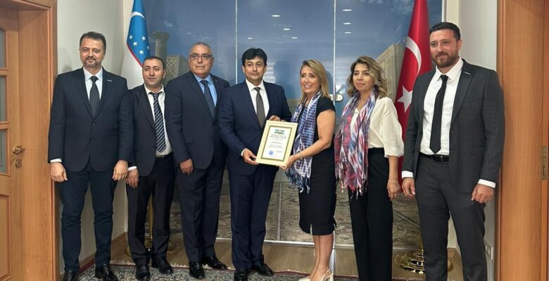 ÖZBEKİSTAN’DAN TEKSİDER’E “ONUR BELGESİ”