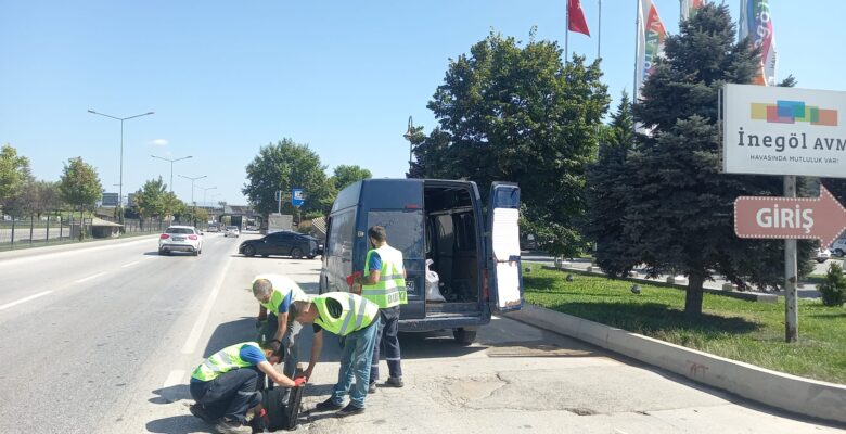 İnegöl altyapısı kışa hazırlanıyor