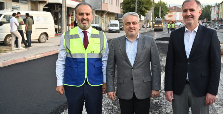 İnegöl’de yollara kalite, ulaşıma konfor geliyor
