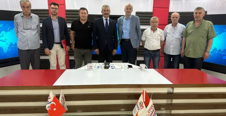 Yeşiltaş’tan Yeni Marmara Gazetesi ve On Medya’ya Ziyaret