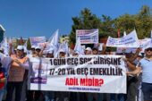 EMEKLİLİKTE ADALET DERNEĞİ MEYDANLARI BIRAKMIYOR