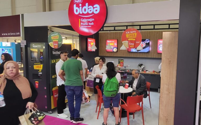 Doybox Bidaa Hızlı Tüketim Noktaları Uluslararası fuarda görücüye çıktı