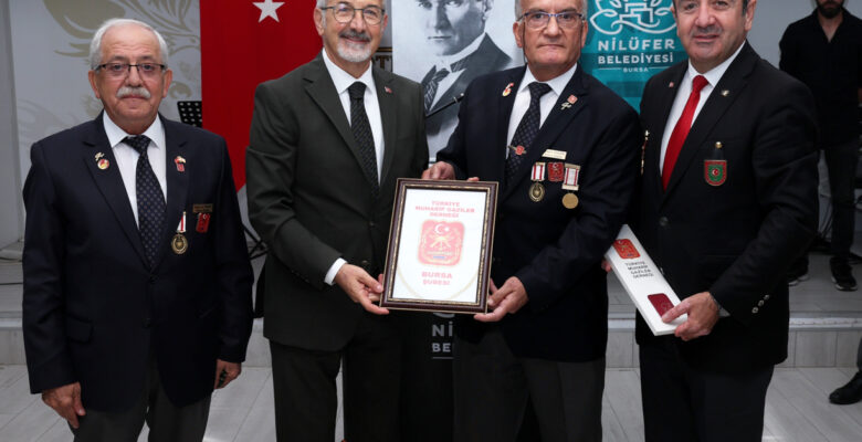 Başkan Erdem, gazileri unutmadı