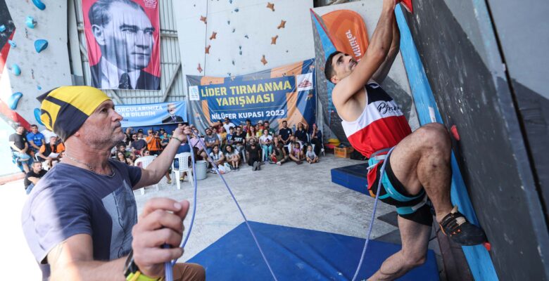 Tırmanış yarışları nefes kesti