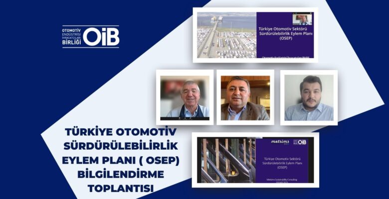 OİB, Otomotiv Sürdürülebilirlik Eylem Planının tanıtımına başladı