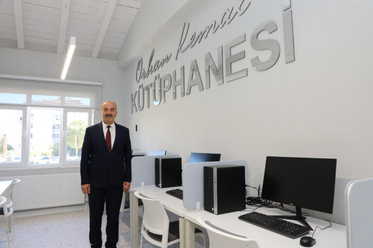 MUDANYA BELEDİYESİ’NDEN ORHAN KEMAL KÜTÜPHANESİ