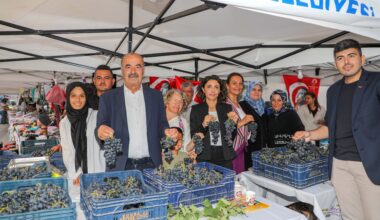 ÇAĞRIŞAN BAĞBOZUMU ŞENLİĞİ’NDE BULUŞTU