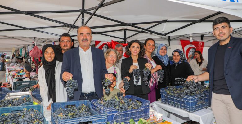 ÇAĞRIŞAN BAĞBOZUMU ŞENLİĞİ’NDE BULUŞTU