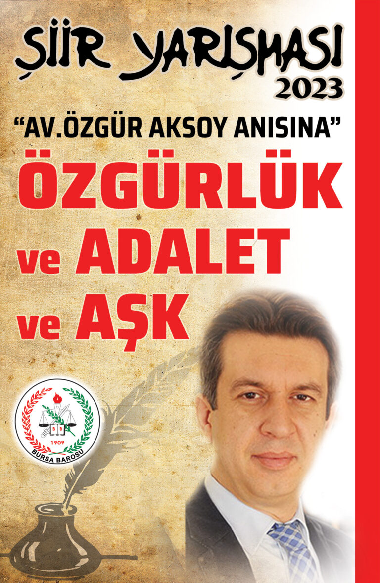Avukat Özgür Aksoy Şiir Yarışması 2023 sonuçları belli oldu