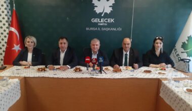 GELECEK PARTİSİNDE GÜNDEM TÜRKİYE VE GAZZE