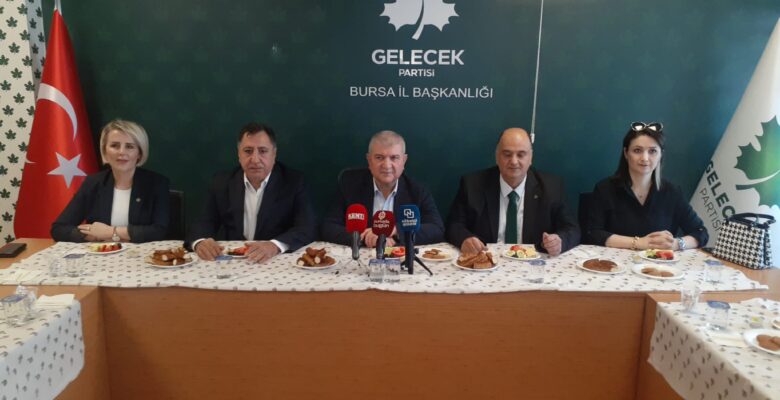 GELECEK PARTİSİNDE GÜNDEM TÜRKİYE VE GAZZE