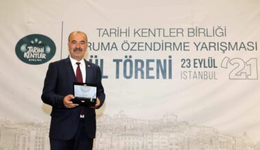 MYRLEİA ANTİK KENTİ ARKEOPARKI’NA TARİHİ KENTLER BİRLİĞİ’NDEN SÜREKLİLİK ÖDÜLÜ