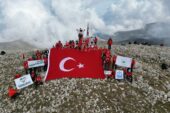Osmangazili dağcıların ‘100. Yıl’ zirve tırmanışı