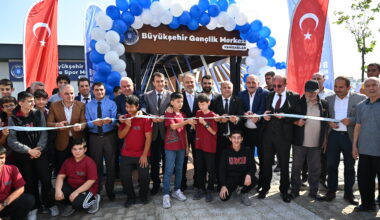 Büyükşehir’den gençlere bir tesis daha