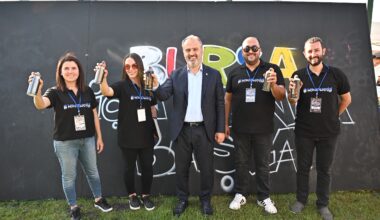 Grafiti şenliğinde renkler konuştu