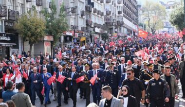 Bursa’da Cumhuriyet coşkusu