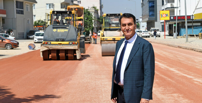 Osmangazi’nin yollarına siyah makyaj