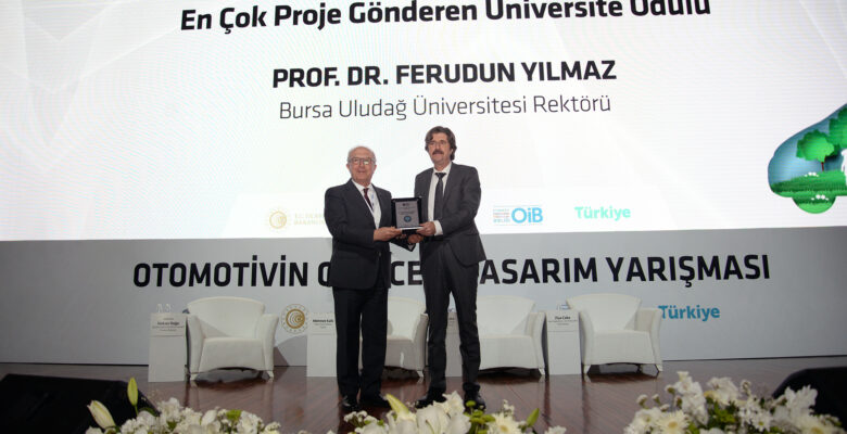 Otomotivin Geleceği Tasarım Yarışması’nda En Çok Proje Gönderen Üniversite Ödülü BUÜ’nün