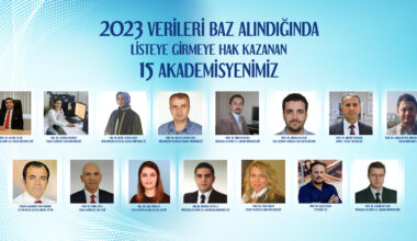 BUÜ’lü 15 akademisyen dünyanın en başarılı bilim insanları listesinde