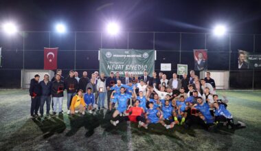 NEJAT BİYEDİÇ FUTBOL TURNUVASI ŞAMPİYONU ORHANİYE MAHALLESİ