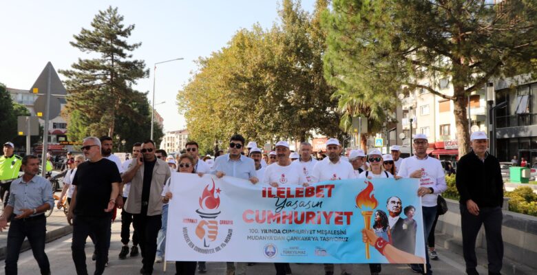 CUMHURİYET YÜRÜYÜŞÜ BEŞİNCİ GÜNDE SEYİTGAZİ’DE