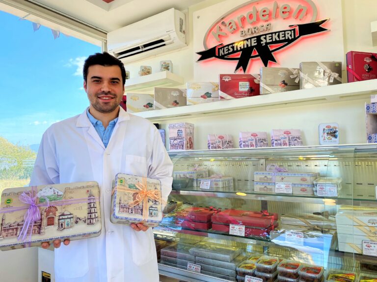 Kardelen Kestane Şekeri’nden  Bursa’nın tarihine yeni boyut