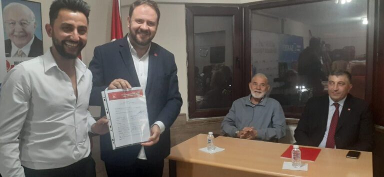 SP Gemlik’te İlk Aday Deniz Uğurlu Oldu