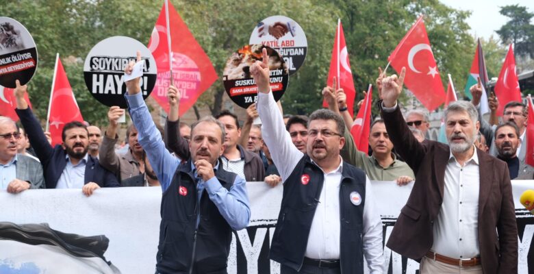 BURSA, FİLİSTİN İÇİN TEK YÜREK OLDU