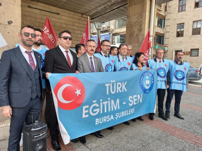 TÜRK EĞİTİM SEN BURSA; 24 KASIM’DA ÖNLÜK DEĞİL, İKRAMİYE İSTİYORUZ.