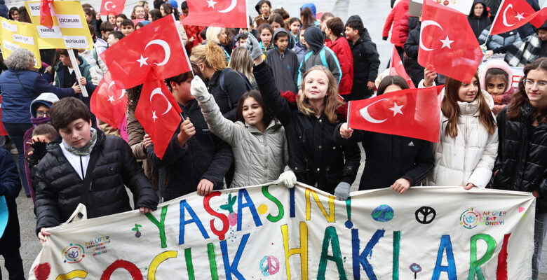 Nilüfer’de söz çocukların