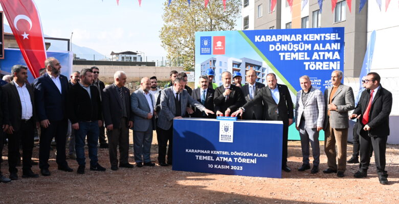 Bursa’da kentsel dönüşüm hamlesi sürüyor