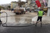 Büyükşehir’den fırtına mesaisi