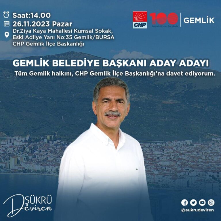 ŞÜKRÜ DEVİREN BELEDİYE BAŞKANLIĞI İÇİN SAHALARA İNİYOR