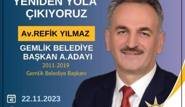 Refik Yılmaz Adaylığını Açıklıyor