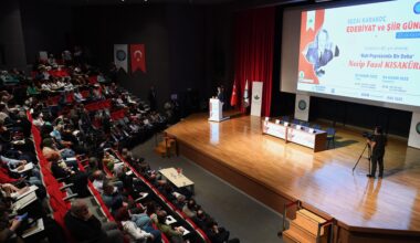 Necip Fazıl Kısakürek’in hayatı ve eserleri konuşuldu Necip Fazıl Kısakürek’in hayatı ve eserleri konuşuldu