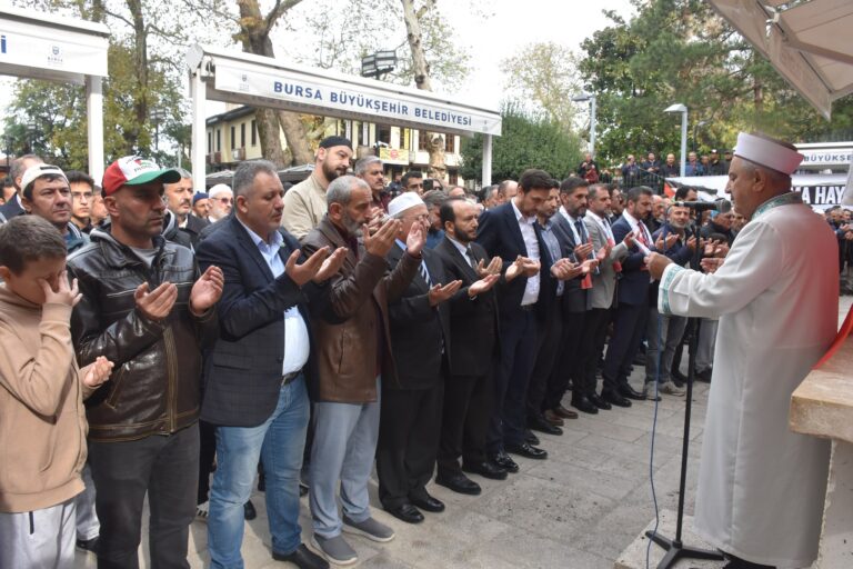 BURSA, GAZZE İÇİN TEK YÜREK OLDU