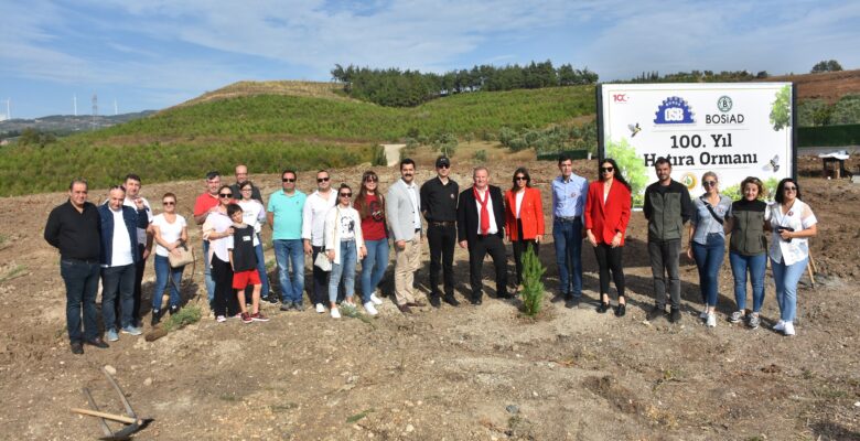 BURSA OSB VE BOSİAD’DAN 100. YIL HATIRA ORMANI
