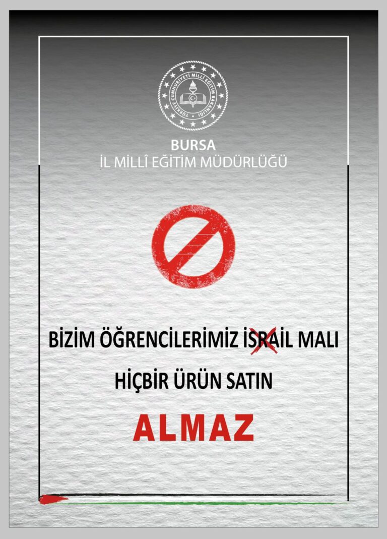 Bursa İl Milli Eğitim’den boykot kararı