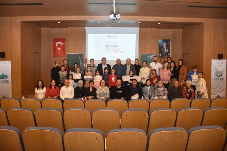 NOSAB VE NİLSİAD’IN RESİM YARIŞMASINDA KAZANAN TÜM ÇOCUKLAR OLDU