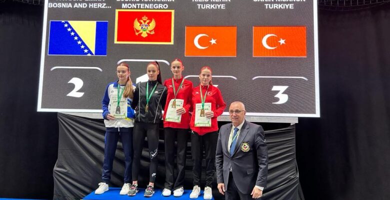 Nisanur Çakır Slovenya’dan madalya ile döndü