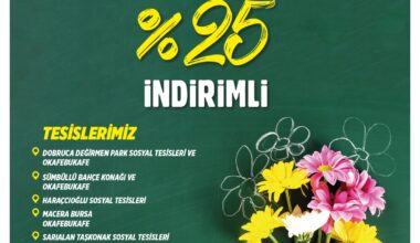 Osmangazi’den öğretmenlere özel indirim