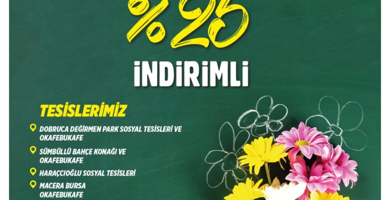 Osmangazi’den öğretmenlere özel indirim