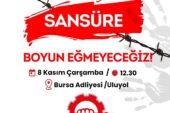 Gazetecilerden sansüre hayır!