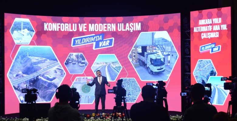 YILDIRIM BELEDİYE BAŞKANI OKTAY YILMAZ, 5 YILI DEĞERLENDİRDİ