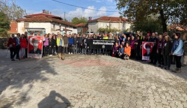 Mysia Yolları’nda Atatürk’ü andılar