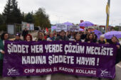 CHP BURSA İL KADIN KOLLARI’NDAN 25 KASIM YÜRÜYÜŞÜ
