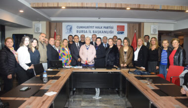 CHP BURSA’DA COŞKULU ÜYE KATILIM TÖRENİ