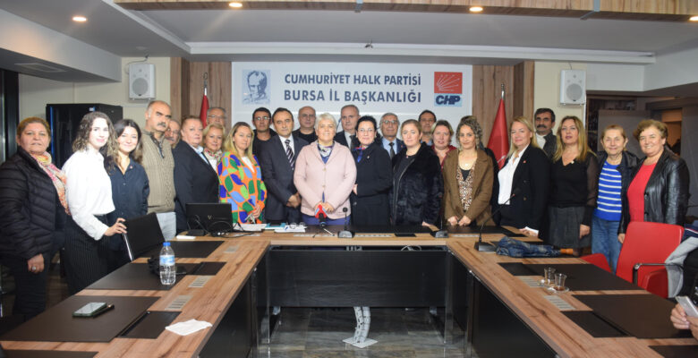 CHP BURSA’DA COŞKULU ÜYE KATILIM TÖRENİ